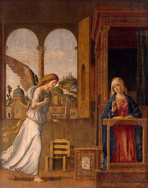 The Annunciation, CIMA da Conegliano